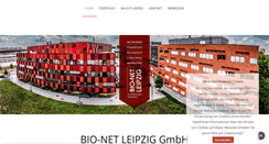 Desktop Screenshot of bio-net-leipzig.de