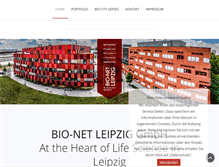 Tablet Screenshot of bio-net-leipzig.de
